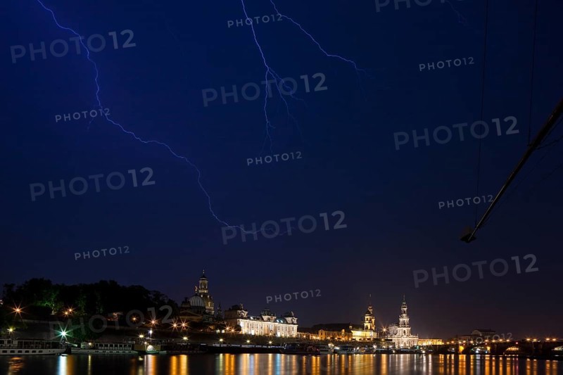 Thunderstorm over Dresden