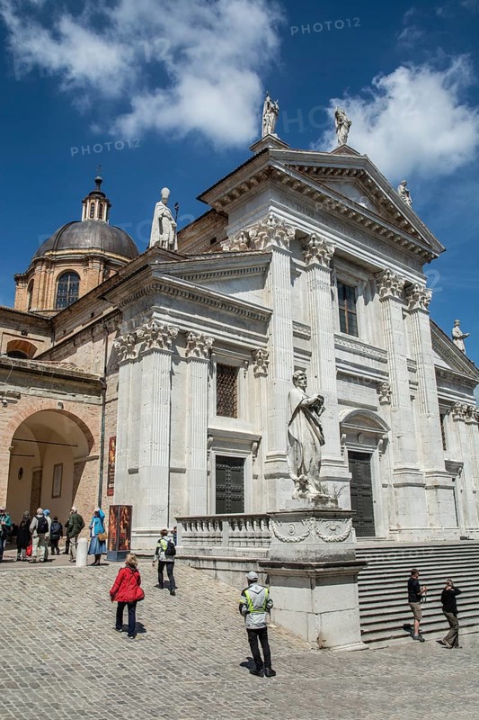 Urbino Cathedral is a Roman Catholic cathedral in the city of Urbino, dedicated to the Assumption of the Blessed Virgin Mary, Urbino, Marche, Italy, Europe