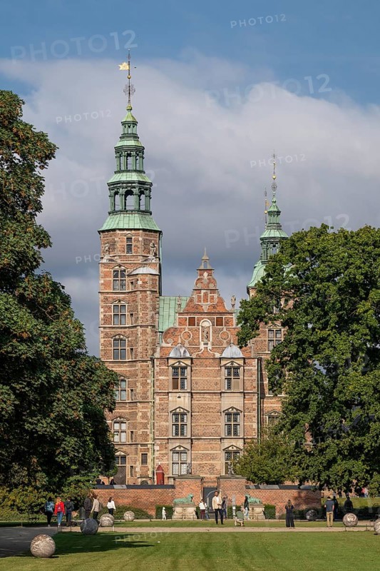 Rosenborg Palace, Royal Palace and Museum from the 17th century, Kongens Have Park, Copenhagen, Denmark, Europe