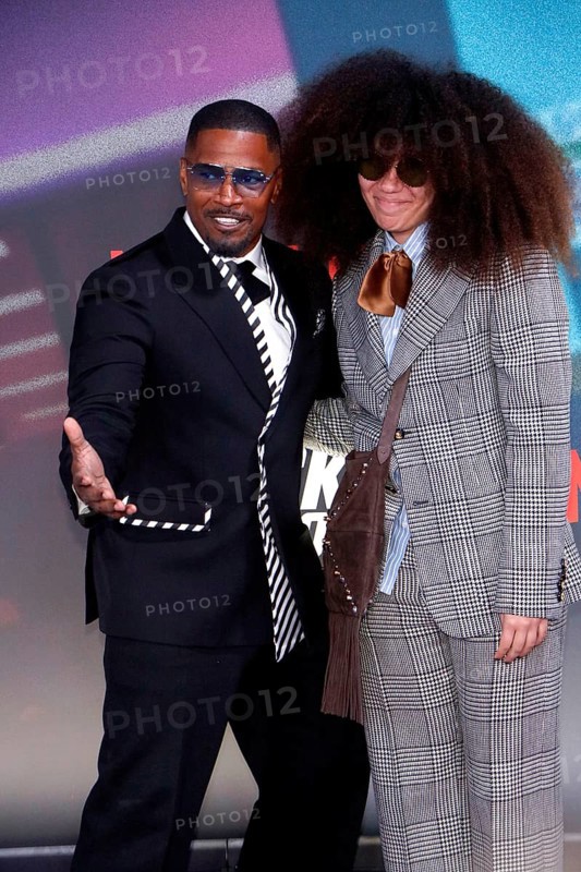 Jamie Foxx with daughter Annalise Bishop at a special screening of Back in Action at the Zoo Palast in Berlin on 15.1.2025