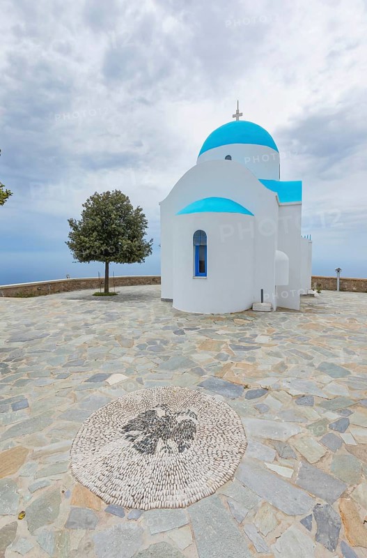 Orthodox church, Nikia, Nisyros Island, Dodecanese Islands, Greece, Europe