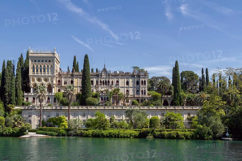 Villa Borghese-Cavazza, Isola del Garda, Garda Island, Lake Garda, Upper Italy, Italy, Europe