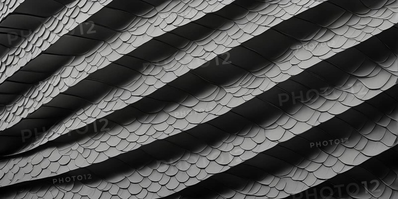 Abstract composition of shark skin texture with repetitive patterns, AI generated