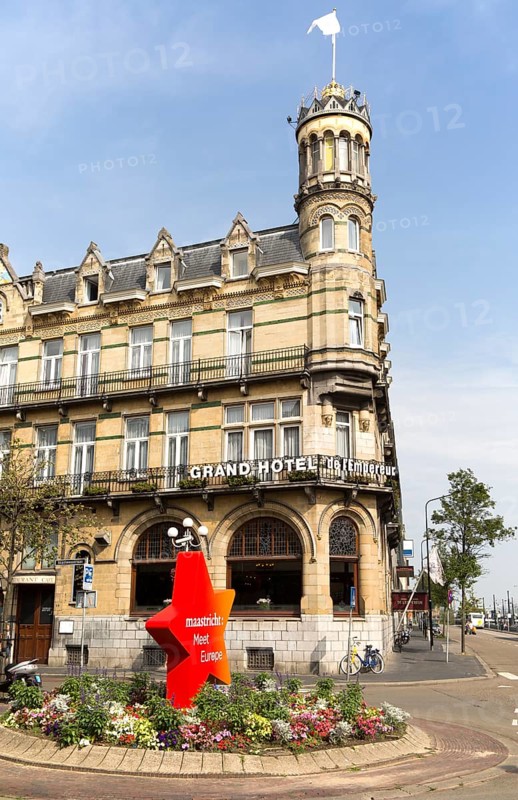 Grand Hotel de l'Empereur, Wyck area of central Maastricht, Limburg province, Netherlands