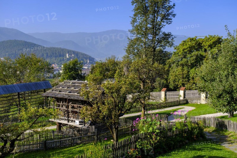 South Tyrolean Folklore Museum, Dietenheim, Freilchtmuseum, Pustertal, South Tyrol, Italy, Europe