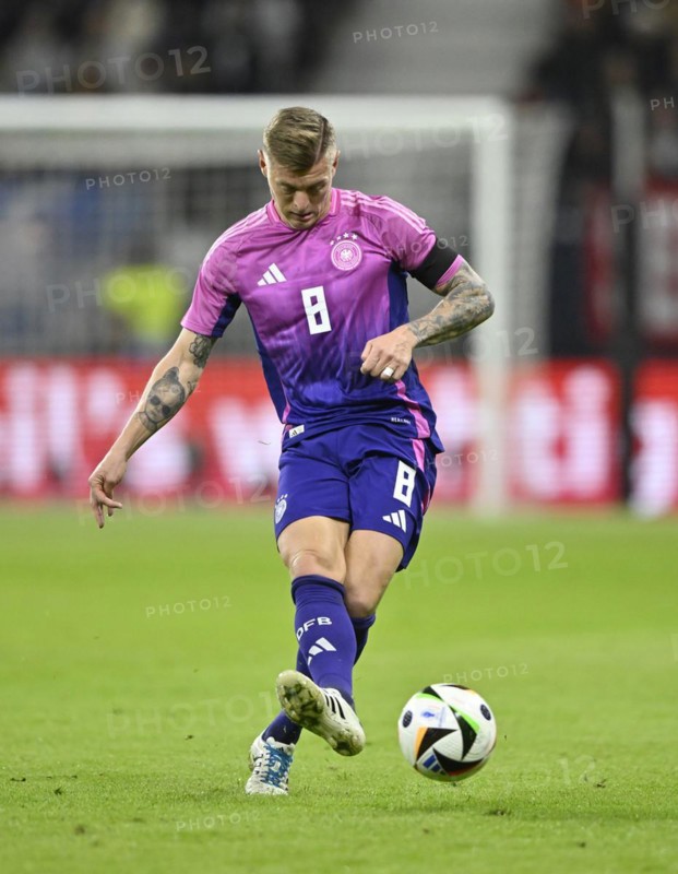 Toni Kroos GER action on the ball, international match Germany GER vs Netherlands NED, Deutsche Bank Park, stadium, Frankfurt am Main, Hesse, Germany, Europe