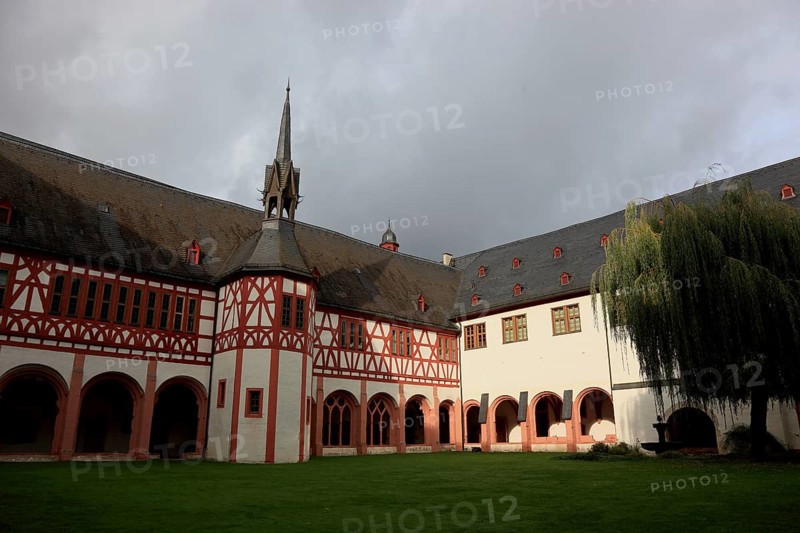 Eberbach Monastery, Erbach Monastery, former Cistercian abbey near Eltville am Rhein, Hesse, Germany, Europe