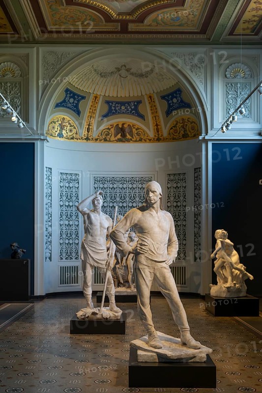 Sculptures, Belgian painter and sculptor Constantin Meunier, Ny Carlsberg Glyptotek or New Carlsberg Glyptothek, Art Museum of Sculpture and Painting, Copenhagen, Denmark, Europe