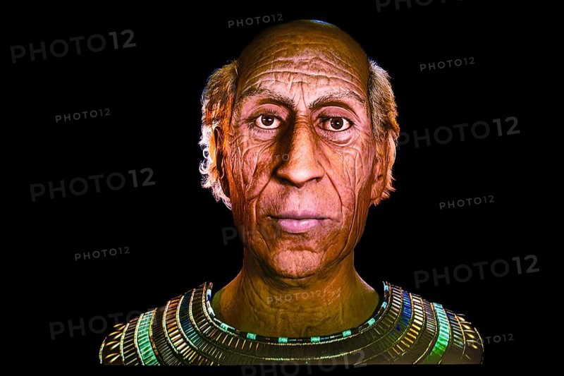 Reconstruction of the face of Ramses II
