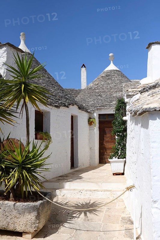Trulli houses in Alberobello, Apulia, Italy, Europe