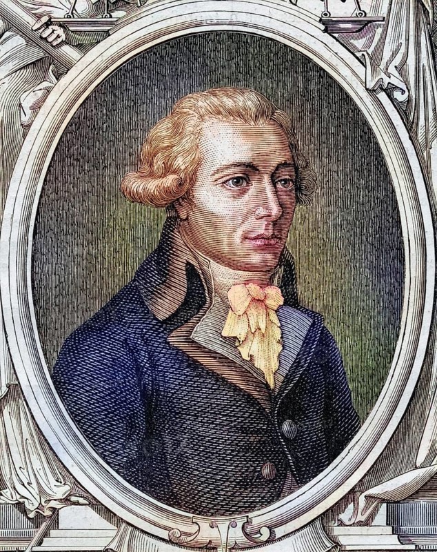 Jean Bertrand Feraud (1759-1795), French politician, Historical, digitally restored reproduction from a 19th century original, Record date not stated