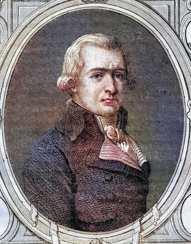 Jean-Baptiste Andre Amar (born 11 May 1755 in Grenoble died 21 December 1816 in Paris) was a French revolutionary, Historical, digitally restored reproduction from a 19th century original, Record date not stated