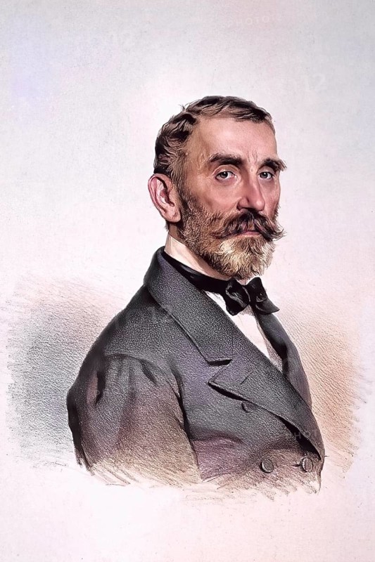 Ignaz Römer, 1801-1875, wine wholesaler in Vienna, Historical, digitally restored reproduction from a 19th century original, Record date not stated