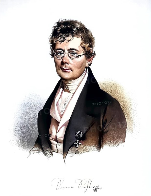Simon Sechter (born 11 October 1788 in Friedberg in Bohemia, died 10 September 1867 in Vienna) was an Austrian music theorist, music teacher, organist, conductor and composer, Historic, digitally restored reproduction from a 19th century original, Record date not stated