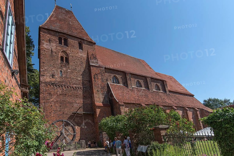 Former convent of the Benedictine nuns 13th century, Kirchpl. 1A, Rehna, Mecklenburg-Vorpommern, Germany, Europe