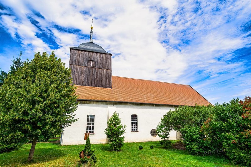 Wahrenberg village church, Aland, Saxony-Anhalt, Germany, Europe