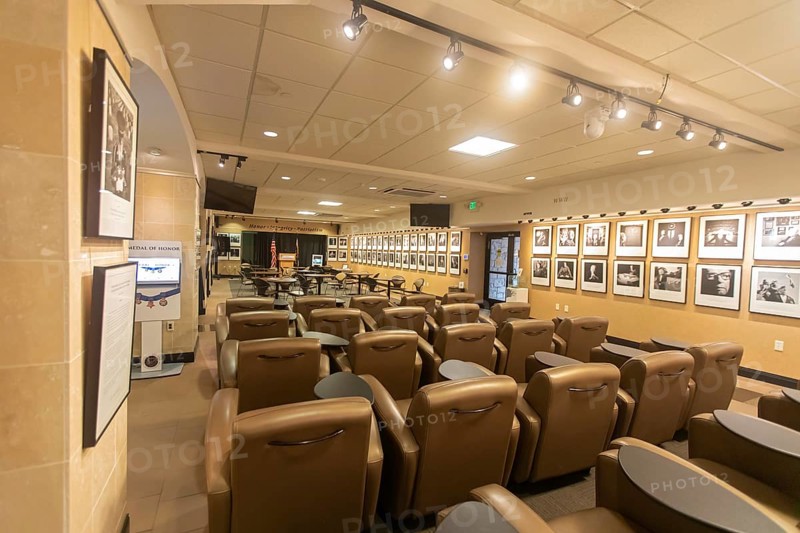 Pueblo, Colorado - The Center for American Values displays photographs of 140 Congressional Medal of Honor recipients. The Center is affiliated with the America First Policy Institute, which is closely aligned with President-elect Donald Trump.