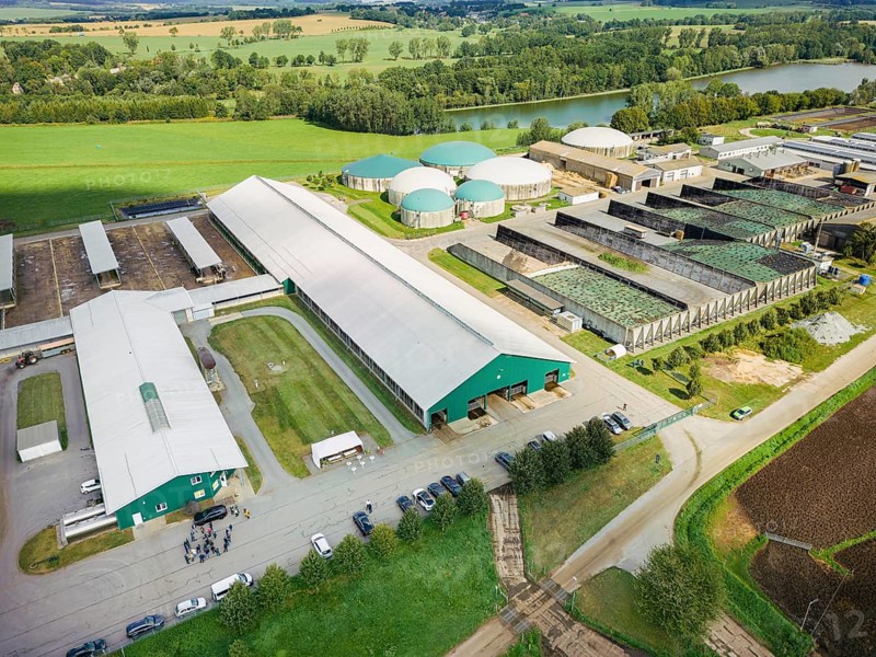 Federal Minister of Food and Agriculture, Cem Özdemir, visits Großdrebnitzer Agrarbetriebsges. mbH together with Saxony's Minister of Agriculture, Wolfram Günther