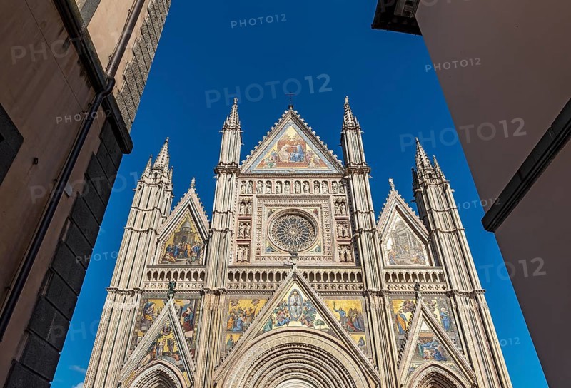 Orvieto Cathedral, Duomo di Orvieto, Umbria, Italy, Europe