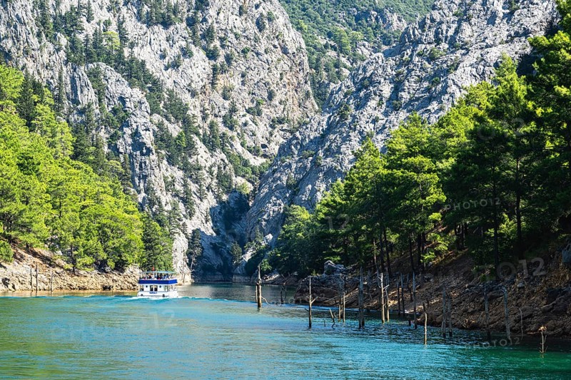 GREEN CANYON, Mountains in Alanya, Turkey, Asia
