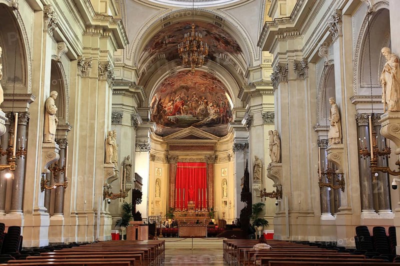 City of Palermo, Maria Santissima Assunta Cathedral, the nave, UNESCO World Heritage Site, Sicily, Italy, Europe