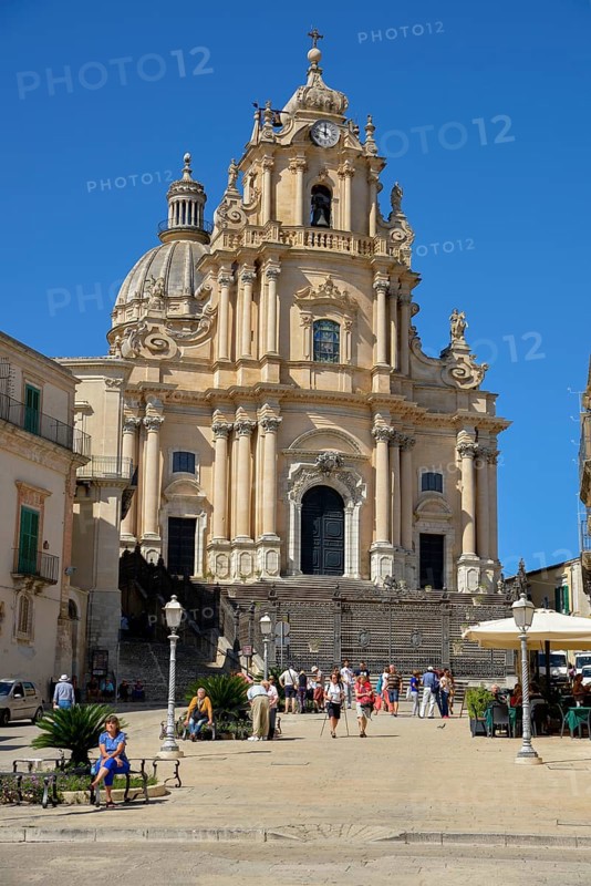 Church of San Giuseppe, Ragusa Ibla, historical district of Ragusa, Sicily, Italy, Europe