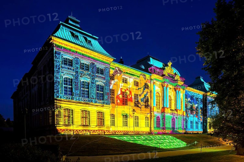 Palais Sommer façade mapping