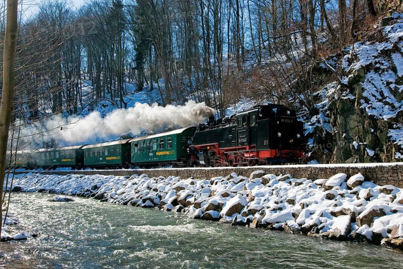 Little railway in the Rabenauer Grund