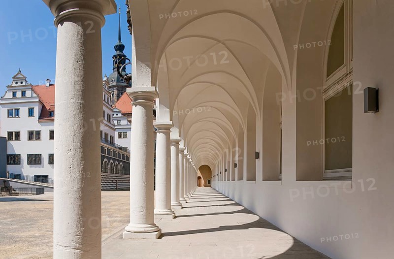 Stable courtyard of Dresden Castle