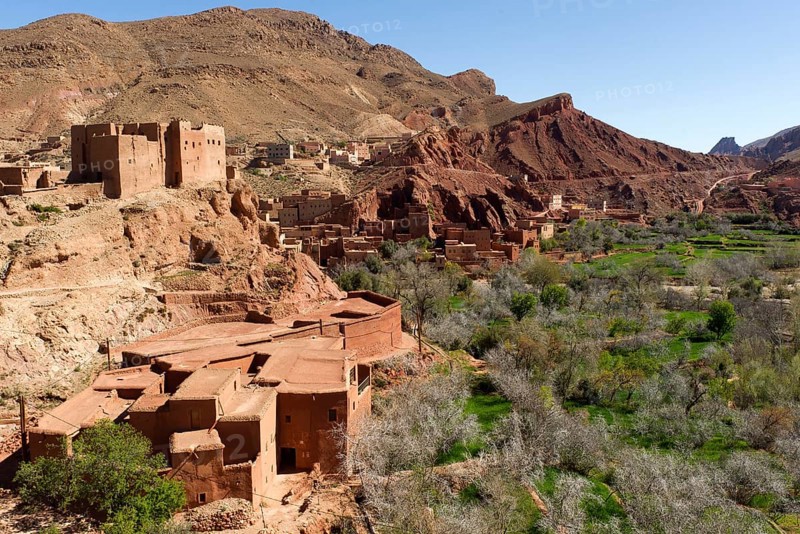 Morocco, Dades Valley, Valley of the Kasbahs, Dade Gorge, High Atlas, Ait Ibrirne, Africa