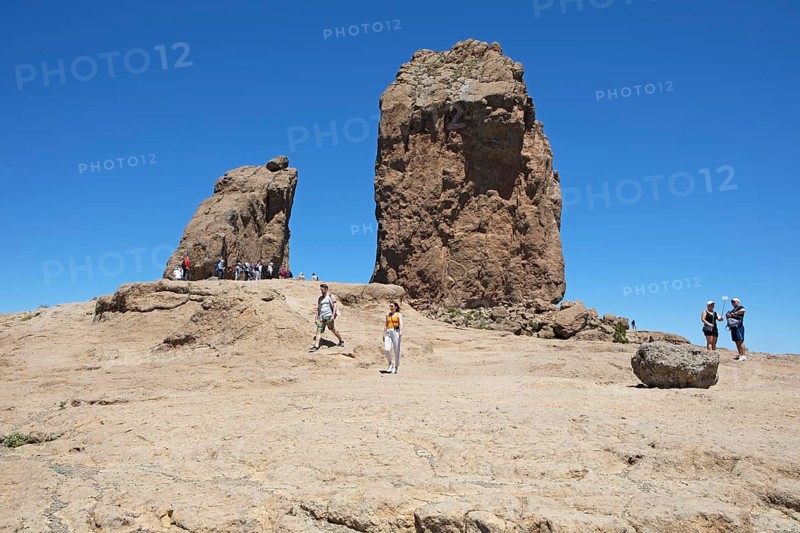 Roque Nublo in Parque Rural del Nublo, Las Palmas Province, Gran Canaria, Canary Islands, Spain, Europe