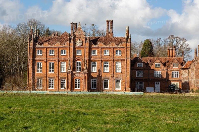 Cockfield Hall, Yoxford, Suffolk, England, UK Grade 1 listed building former manor house rebuilt 17th century c 1613