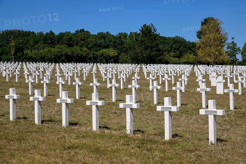 Cemetery of the French prisoners of war in World War I (1914-1918), Sarrebourg, Saarburg, Département Moselle, region Grand Est, Lorraine, France, Europe