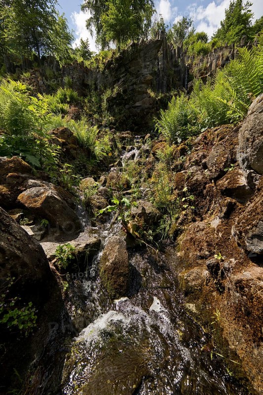Wilhelmshöhe Mountain Park with the Steinhöfer Waterfall, UNESCO World Heritage Site, Kassel, Hesse, Germany, Europe