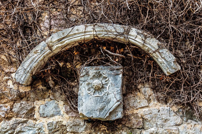 Powder magazine, Barutana, today Lapidarium, ruined city of Stari Bar, originally from the 11th century, is one of the most culturally and historically valuable sites in Montenegro, Stari Bar, Montenegro, Europe