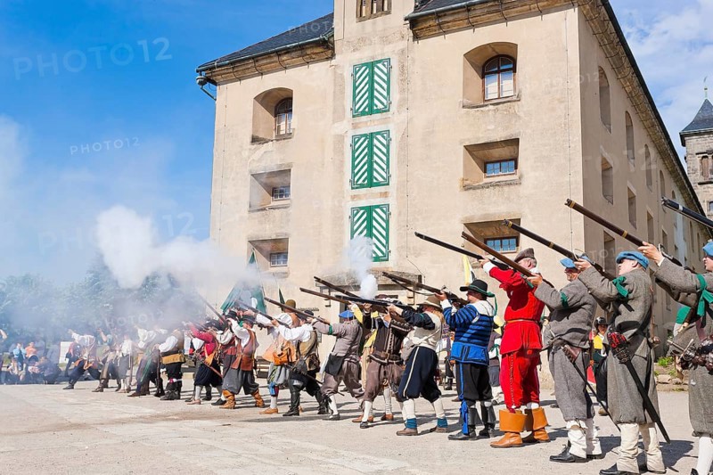 Königstein Fortress battle re-enactment