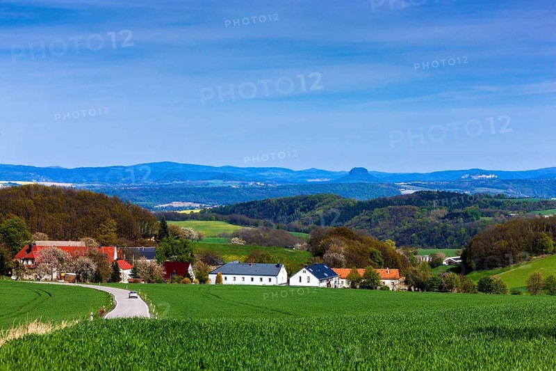 Maxen View of Saxon Switzerland