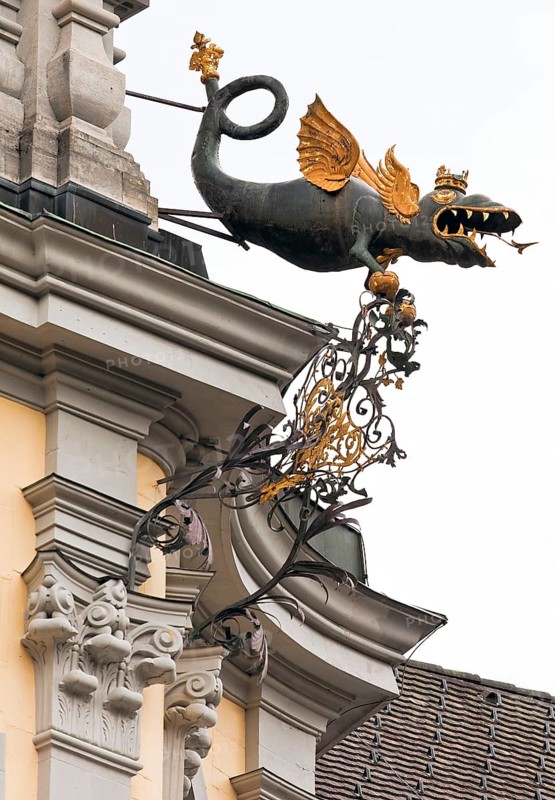 Detail at the Cathedral St Blasien Germany