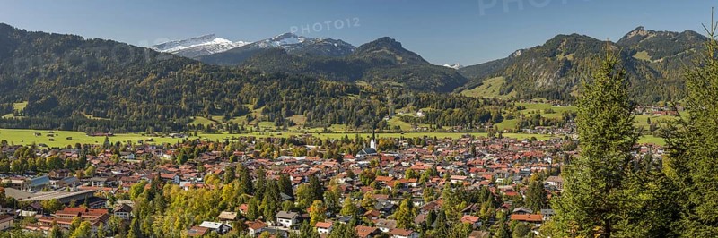 Oberstdorf, Oberallgäu, Bavaria, Germany, behind Hoher Ifen, 2230m, Gottesackerplateau, Toreck, 2017m, Kleinwalsertal, Vorarlberg, Allgäu Alps, Austria, Europe