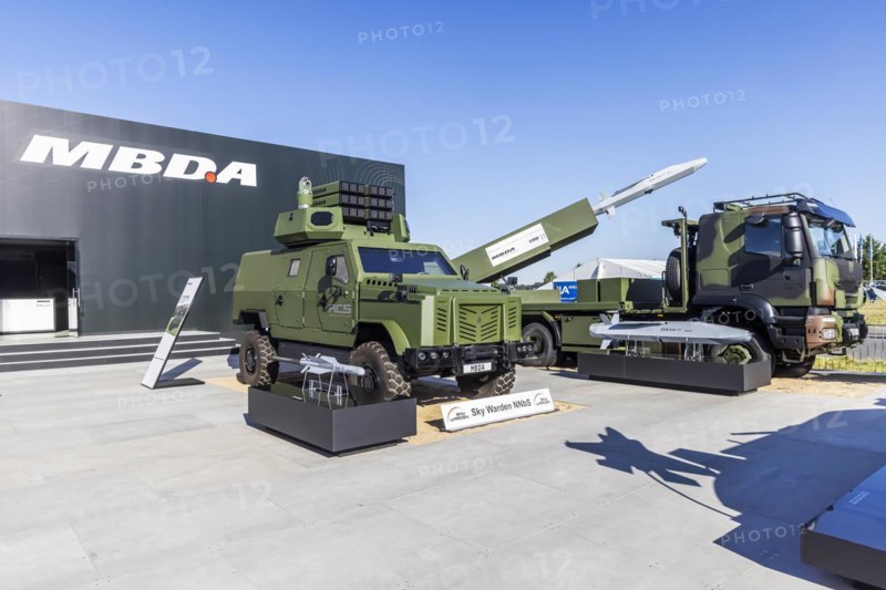 Defence company MBDA, presentation of weapon systems, Missile Systems Meteor, International Aerospace Exhibition, ILA Berlin Air Show, Schönefeld, Brandenburg, Germany, Europe