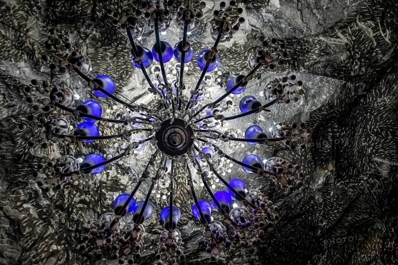 Salt cathedral of Zipaquira, Colombia, South America