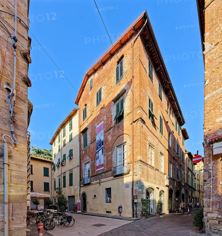 Birthplace of the composer Giacomo Puccini, Casa Natale di Giacomo Puccini, Lucca, Tuscany, Italy, Europe