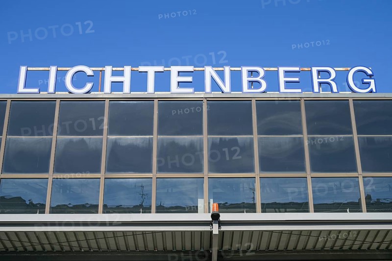 Station Lichtenberg, Weitlingstraße, Lichtenberg, Berlin, Germany, Europe
