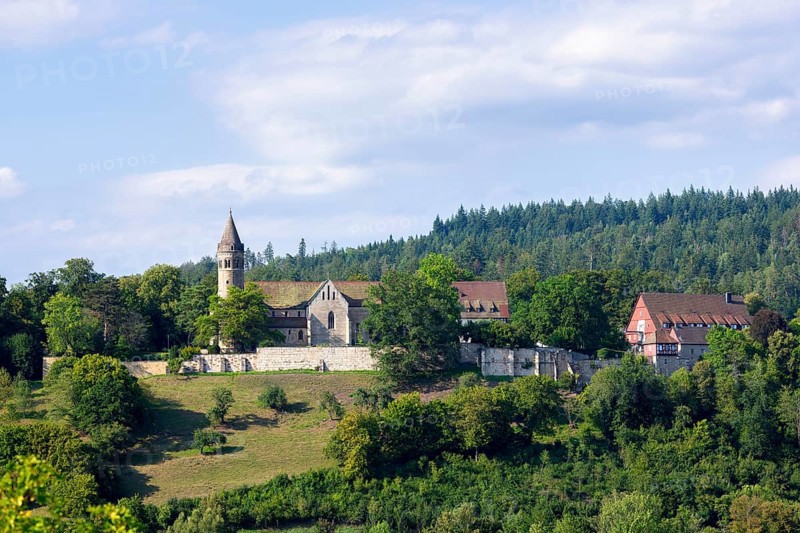 Benedictine Abbey Lorch, Monastery, Rems Valley, Lorch, Baden-Württemberg, Germany, Europe