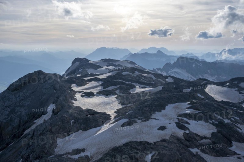 Dramatic mountain landscape, view from Hochkönig, Salzburger Land, Austria, Europe