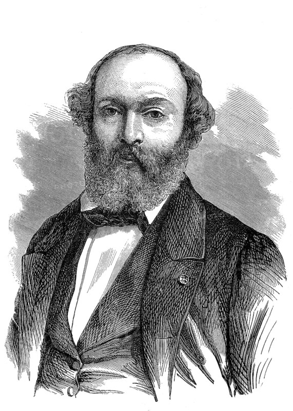 Etienne Pierre Theodore Rousseau, 15 April 1812, 22 December 1867, was a French landscape painter and brother of the lesser known painter Philippe Rousseau. He was the founder of the Barbizon School, Historic, digitally restored reproduction of an original 19th century master, exact original date unknown