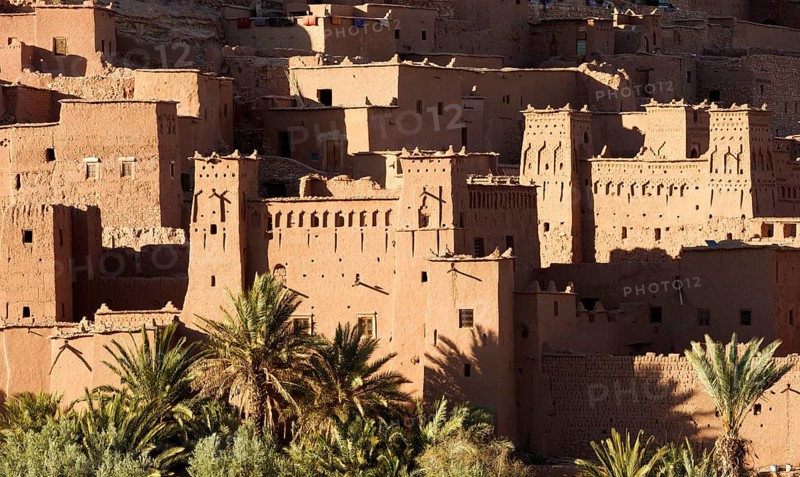 Morocco, Kasbah Ait Benhaddou, UNESCO World Heritage Site, Ouarzazate, Valley of the Kasbahs, Africa