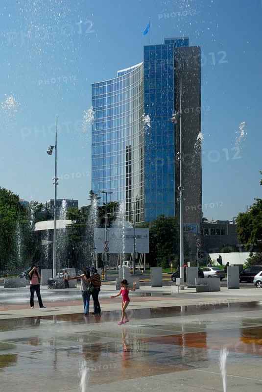 OMPI Building, UNO, UN, World Intellectual Property Organization, World Intellectual Property Organization, Place des Nations, United Nations, Geneva, Canton of Geneva, Switzerland, Europe