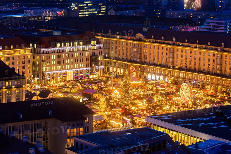 The Dresden Striezelmarkt, which has been held since 1434, is the oldest Christmas market in Germany and takes place on the Altmarkt. In 2009 the market was redesigned, a special landmark is for example the world's largest Schwibbogen. In 2020, the market was cancelled due to the Corona crisis