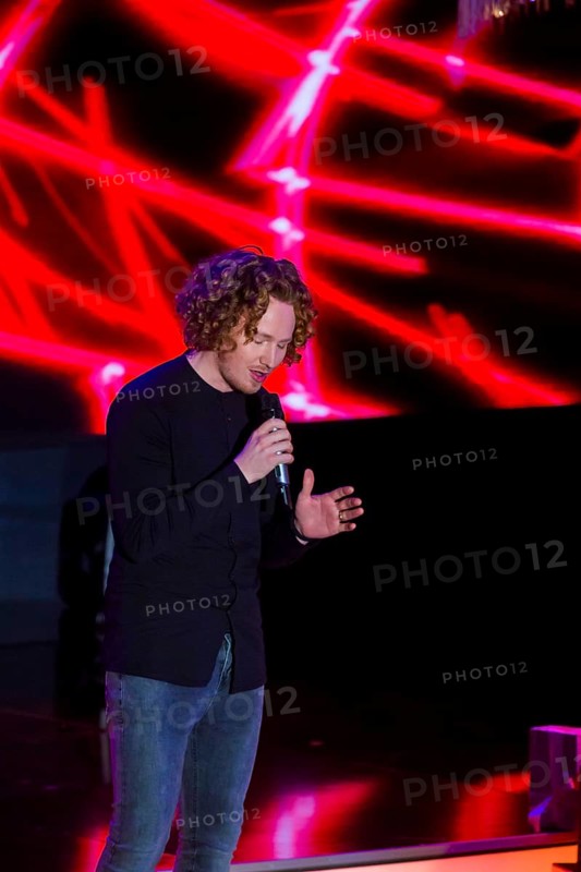 Christmas with us with Kim Fisher, dress rehearsal, Michael Schulte